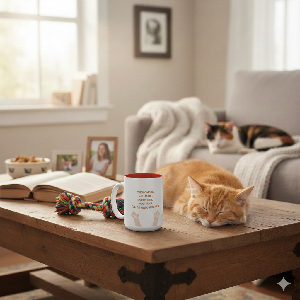 Personalized Coffee Mug – Custom Name 'LUCA' Pet Lover Gift (11/15oz)