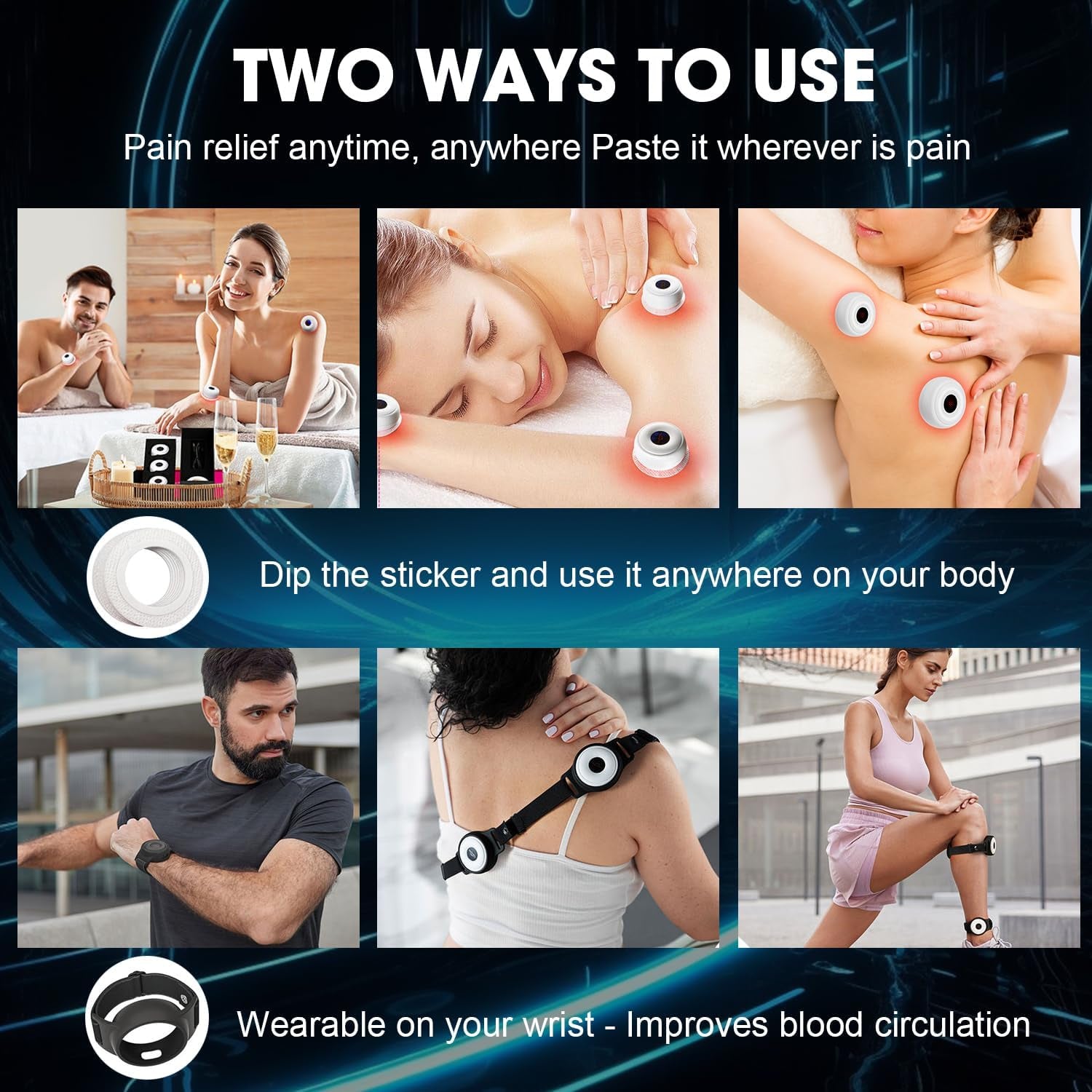 Mini Red Light Therapy for Anti-Aging Face & Body Skincare, 5 Levels Red-Light Therapy with 660Nm & 850Nm Infrared Targeted for Skin Rejuvenation, Wrinkles, Fine Lines and Dark Spots