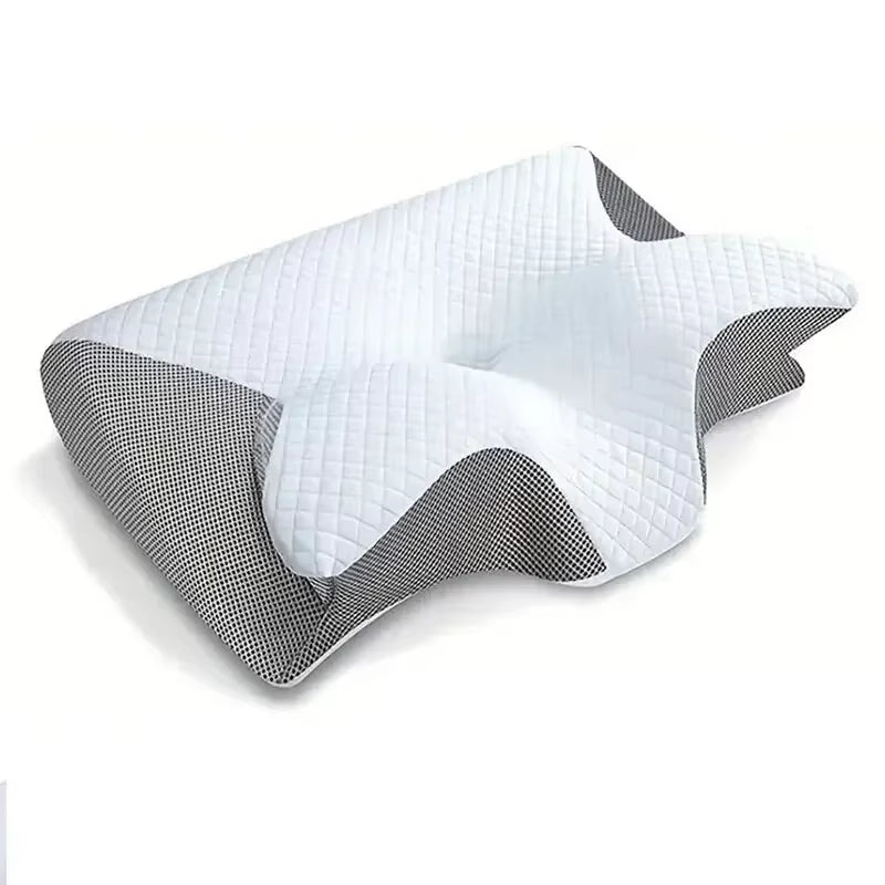 Butterfly Sleep Memory Neck Massage Pillow Slow Rebound Memory Foam Sleep Pillow Cervical Orthopedic Pain Relif Ergonomic Pillow